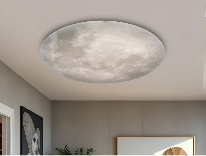 Trio Leuchten LED Deckenleuchte Lunar weiß, mit Fernbedienung