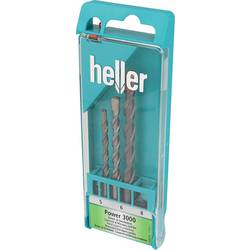 Heller 17751 Hartmetall Hammerbohrer-Set 5 mm, 6 mm, 8 mm SDS-Plus 3 St.