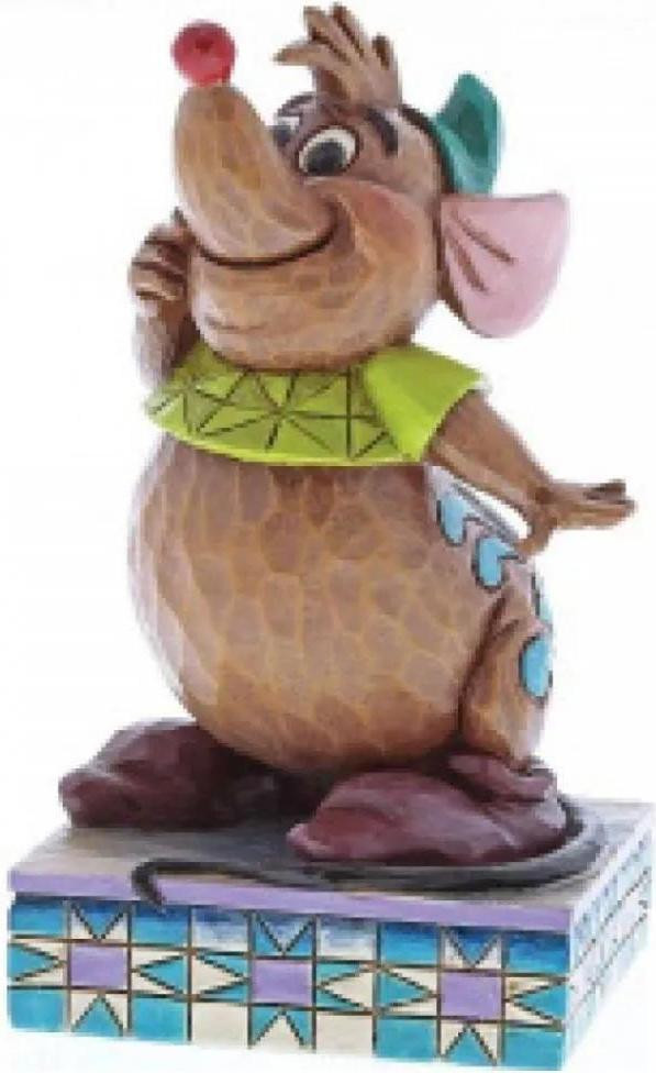 Enesco Cinderella Gus Figuur, meerkleurig