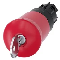 Siemens Dig.Industr. Not-Halt-Pilzdrucktaster 3SU1000-1HS20-0AA0