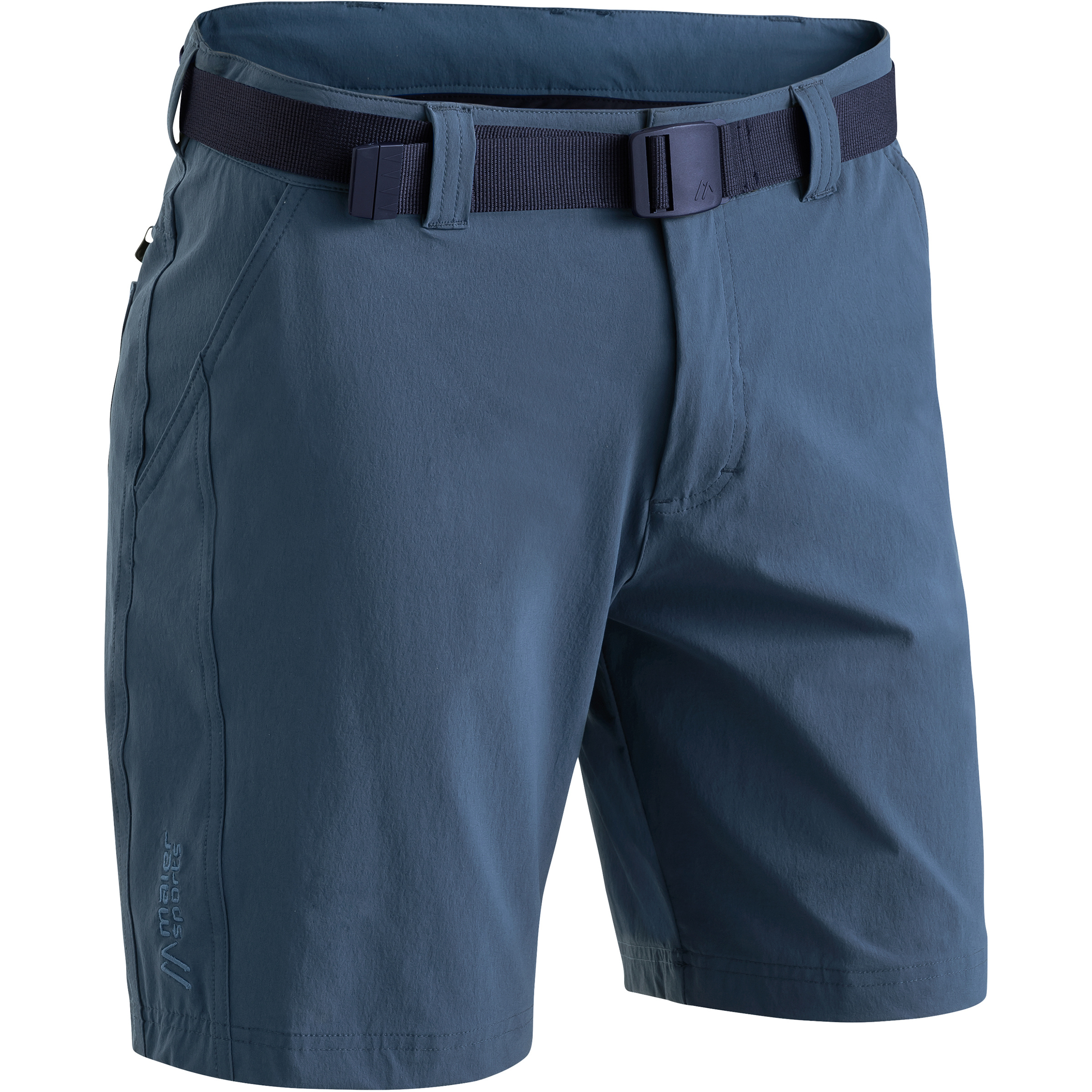 Maier Sports Nil Herren Kurze Hosen blau Größe 3XL Camping Wasserabweisend Wasserabweisend