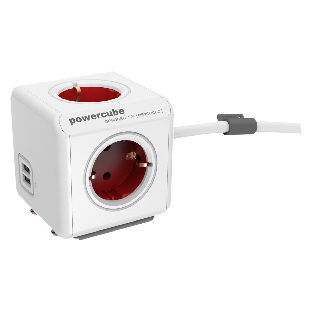 Allocacoc PowerCube (CEE 7/4, 1.50 m) (1406RD/DEEUPC)
