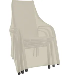 tepro Universal Abdeckhaube beige für Gartenstühle