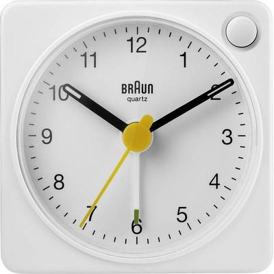 Braun 67101 Quarz Wecker Weiß