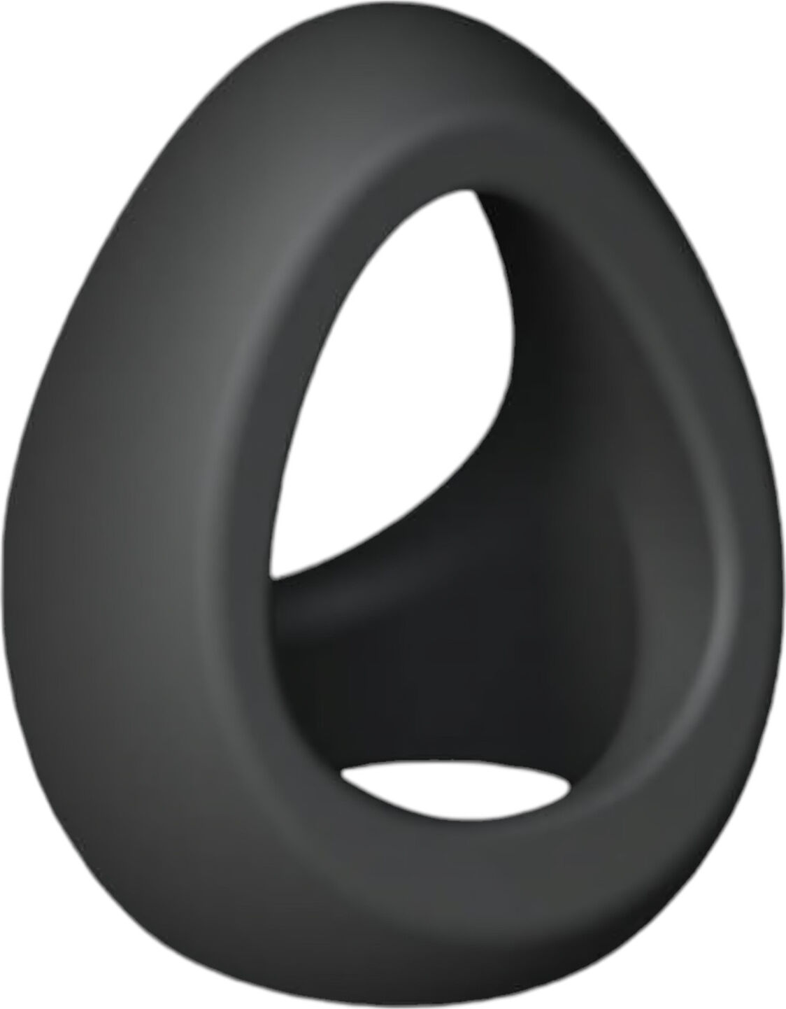 Love to Love Flux - Black Silicone Penis Ring