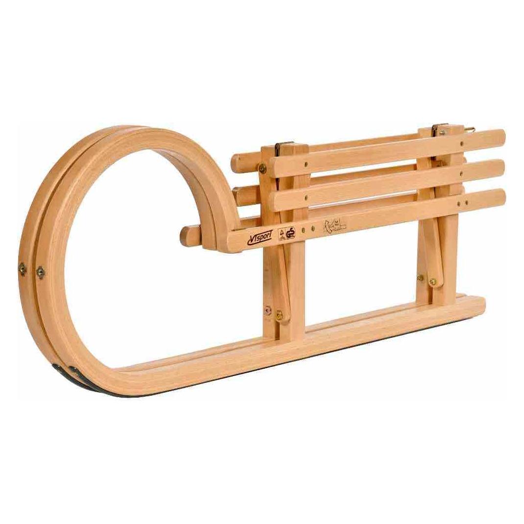 Colint Holz-Faltschlitten Hörner Form (HKS43100)