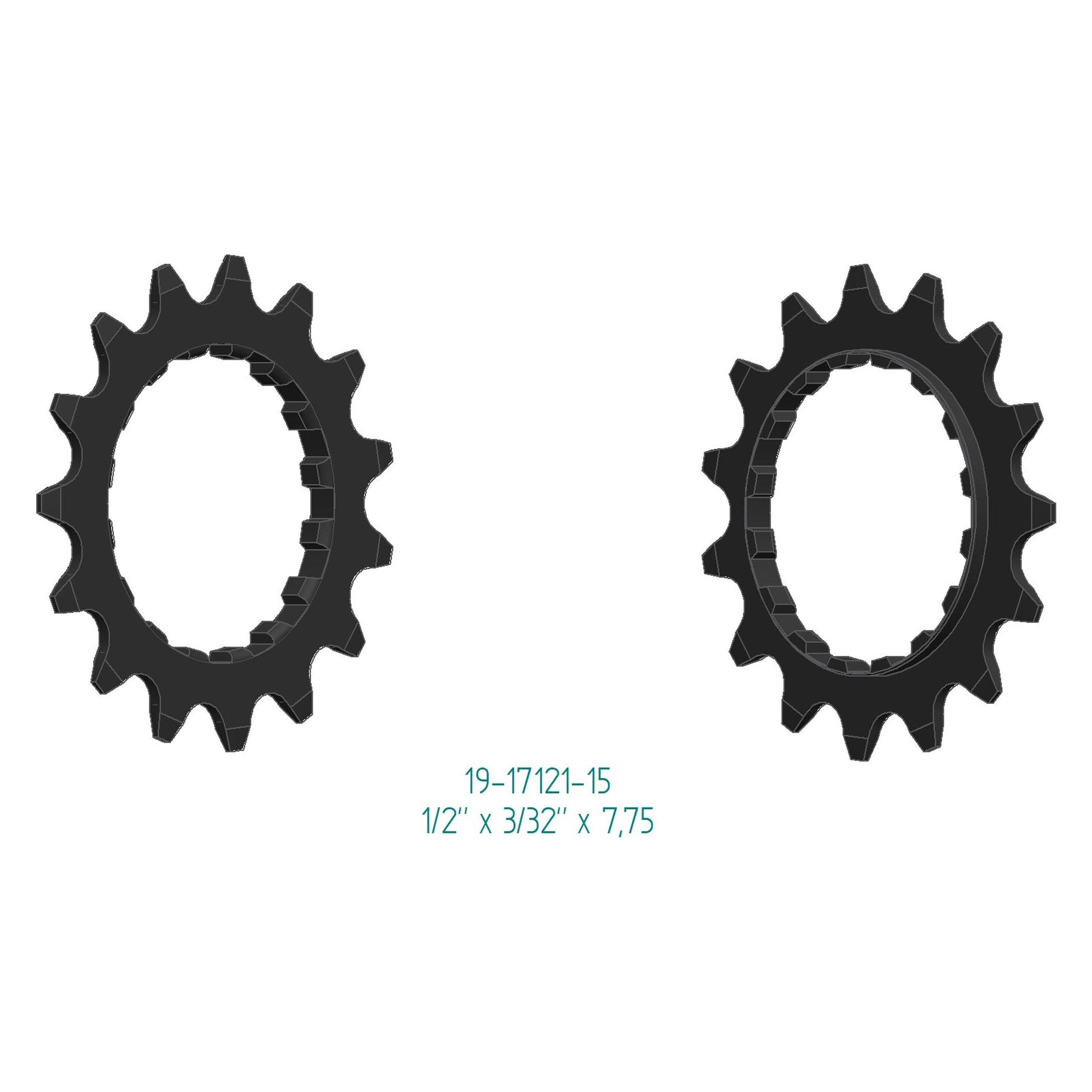 Esjot Ritzel 18 Zähne für Bosch Gen 2 Offset Version (18) (19-17121-18)