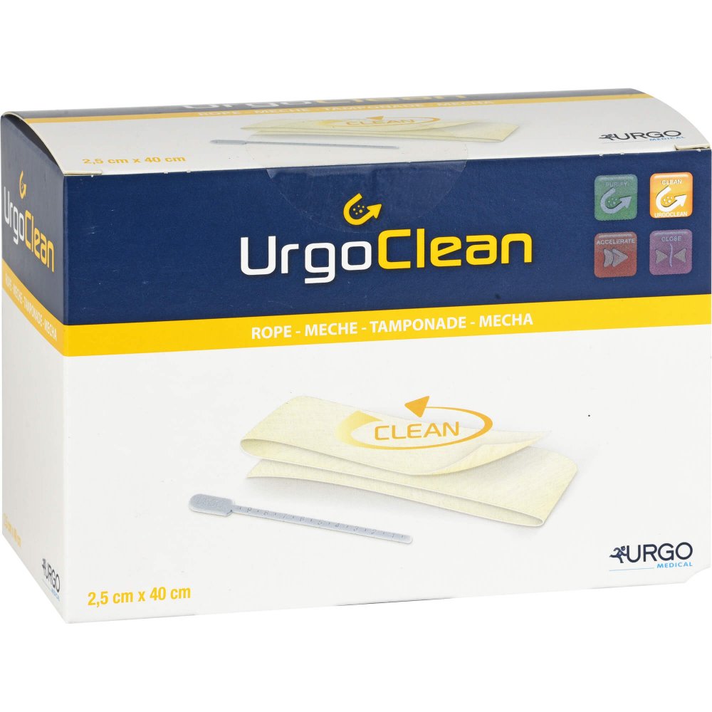 Urgo GmbH Urgoclean Tamponade 2,5x40 cm 09763320