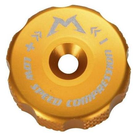 Fox Knob: Bomber CR, Comp. Adj. Gold Ano SH (210-03-292)