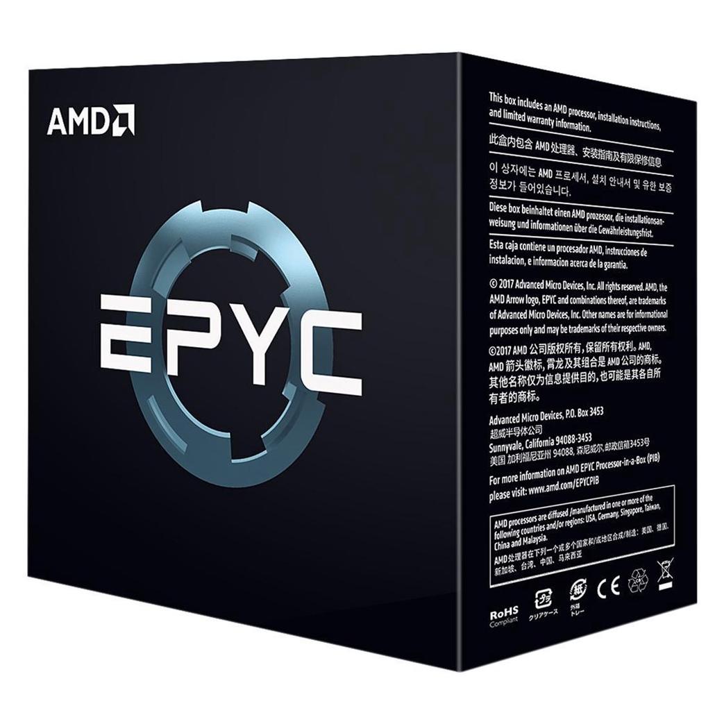 AMD EPYC 24-CORE 7451 3.2GHZ (SP3, 2.30 GHz, 24 -Core) (PS7451BDAFWOF)