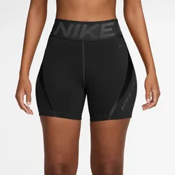 NIKE Pro Sculpt High-Waist 5" Shorts Damen 010 - black/black L