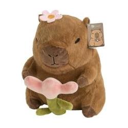Dalprint Plüsch-Kapybara mit Blume, 27 cm (27 cm) (62331869)