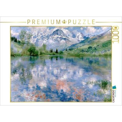 CALVENDO Puzzle Romantischer Bergsee | 1000 Teile Lege-Größe 64x48cm Foto-Puzzle für glückliche Stunden, von , Calvendo Puzzle