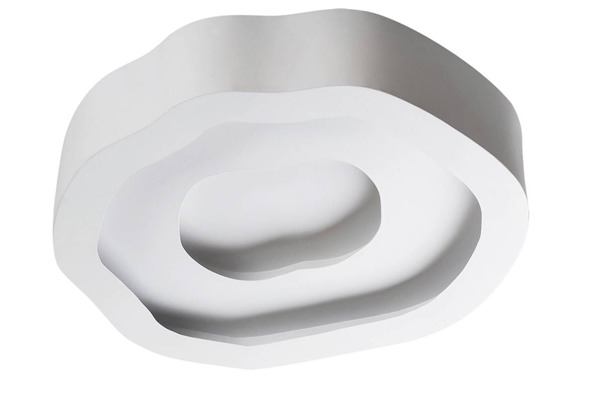 Rabalux Orla LED-plafondlamp, wit, rond, Ø 43 cm