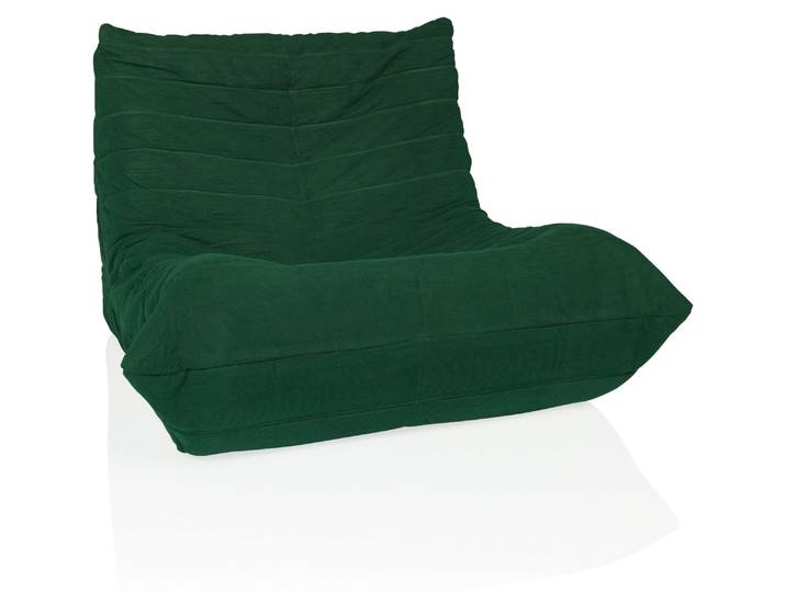 hjh LIVING Sitzsack Bodensofa mit Rückenlehne SITZOLO Bequemer Bodenstuhl Sessel