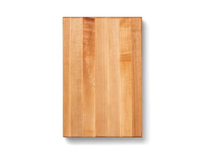 Boos Block Profi Schneidebrett Holz XXL - 46 x 31 x 6 cm - Antibakteriell Nordamerikanisches Ahorn-Schneidebrett - Groß - Extra Dick - Hackbrett - Hackblock