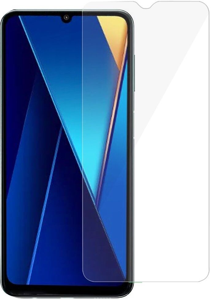 INCOVER Xiaomi Poco C65 / Remi 13C Arc Edge Hærdet Glas - Case Friendly - Gennemsigtig