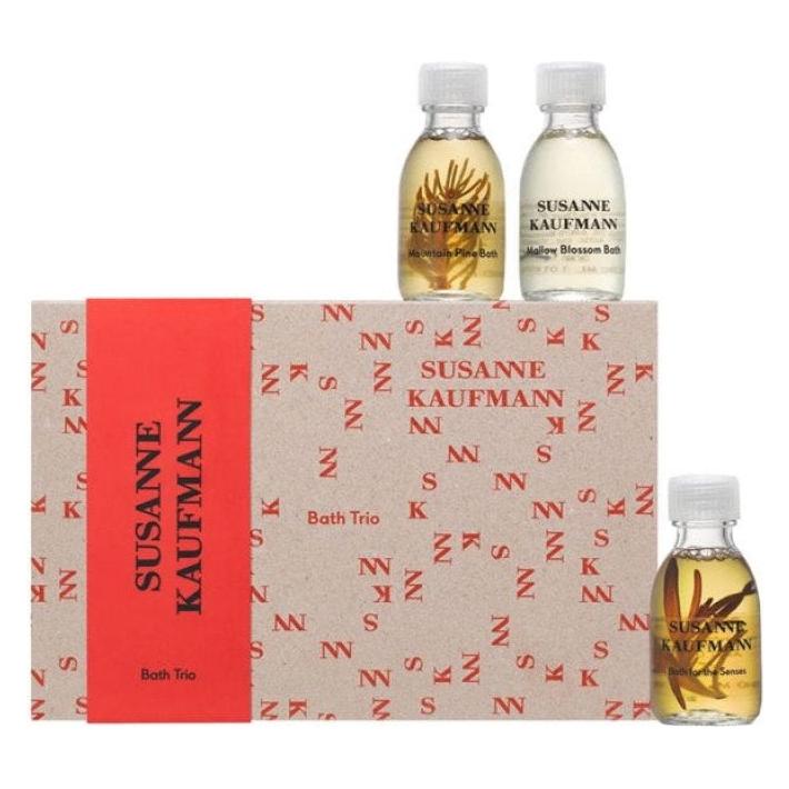 Susanne Kaufmann Bath Trio Set - Pflegendes Badeöl, entspannendes Badeöl und pflegendes Schaumbad (Körperpflegeset) (300058999)