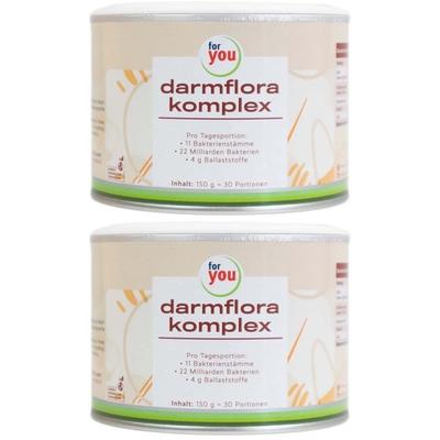 FOR YOU darmflora komplex Pulver 2x 2x150 g