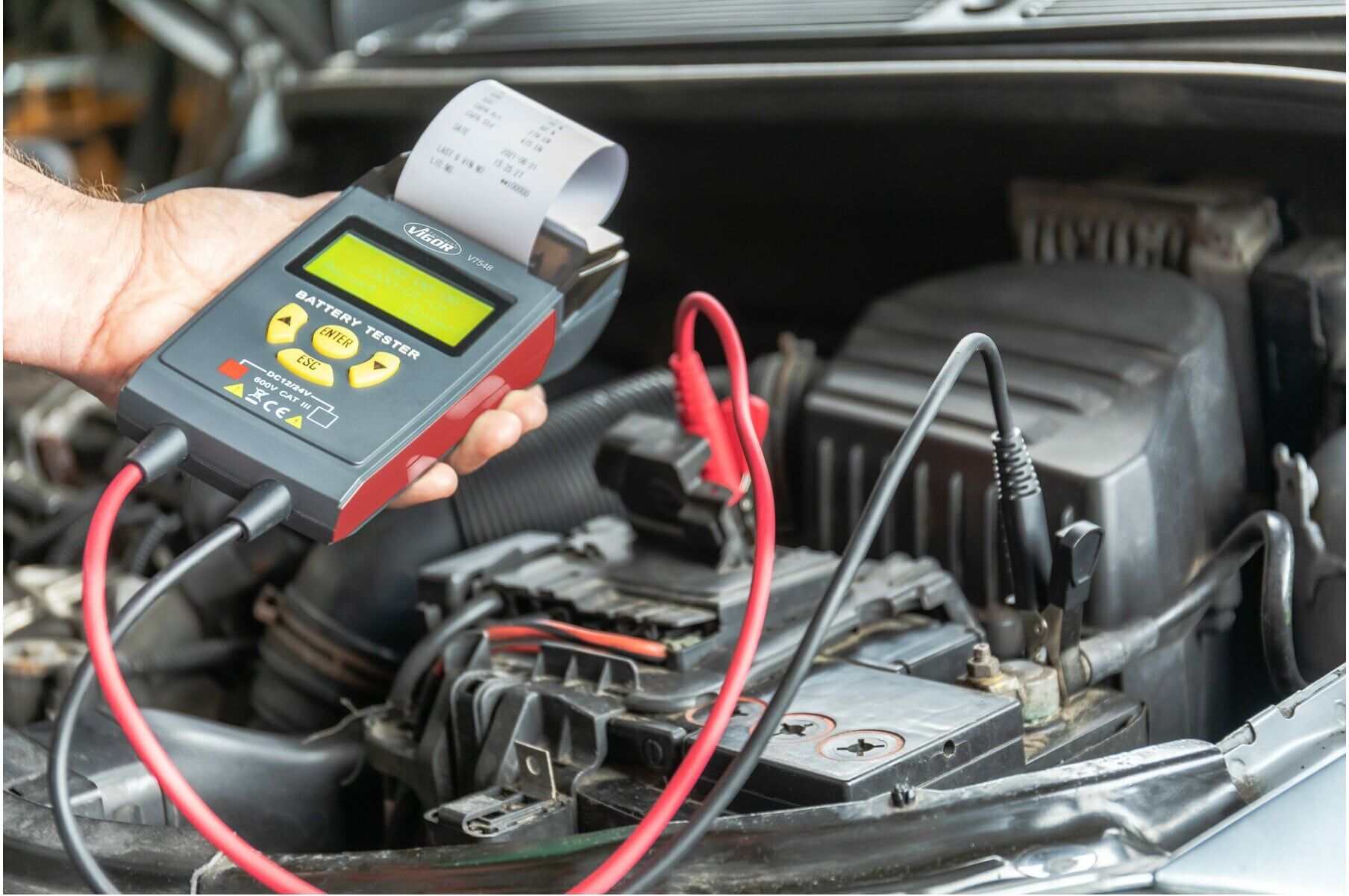 VIGOR Batterie-Tester, V7548)