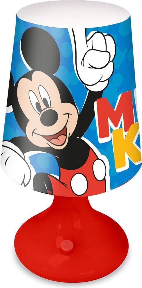Disney LED bureaulampje voor kinderen, blauw - Mickey Mouse nachtlampje