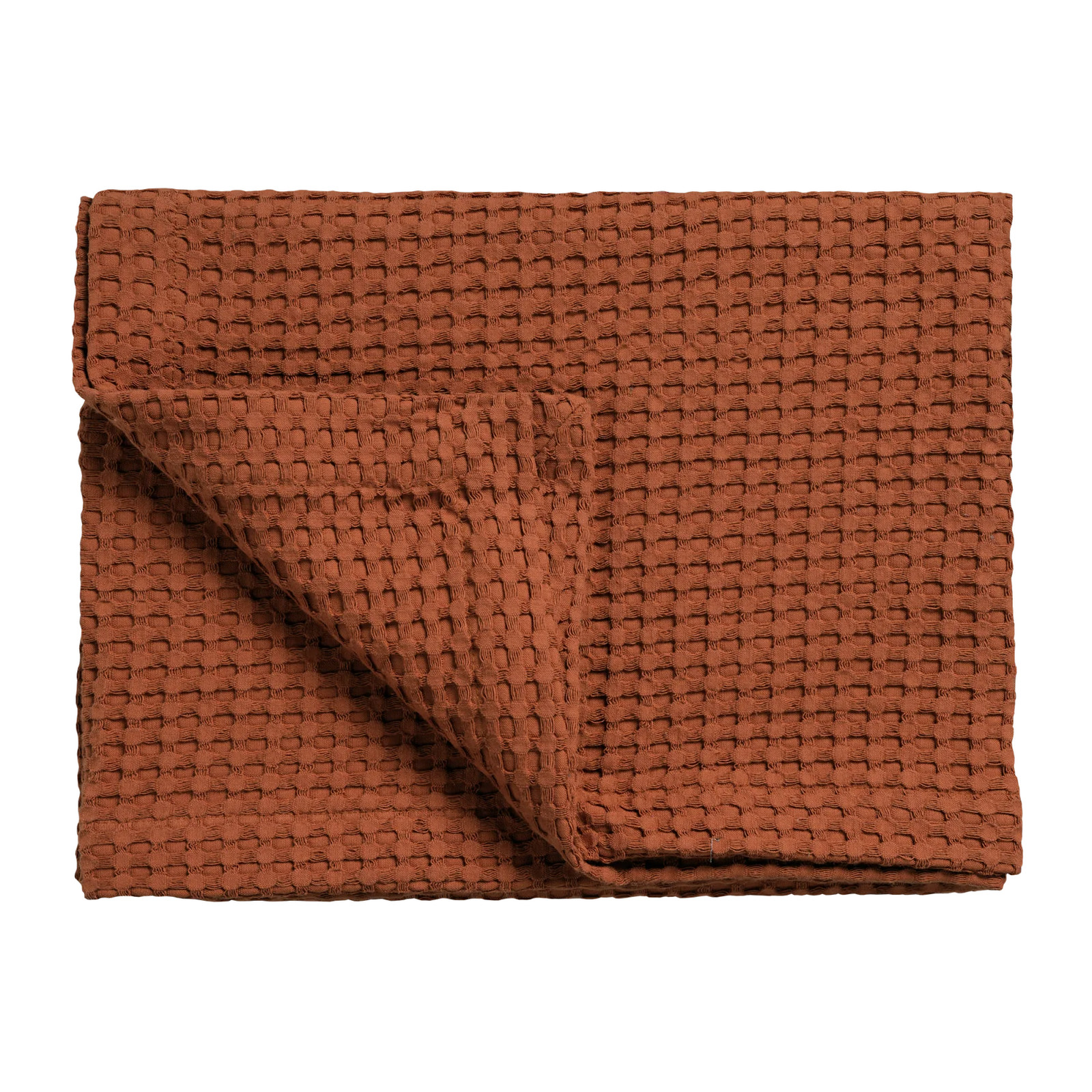 Vandyck Home Pique Bedsprei Rusty Brown voor Volwassenen