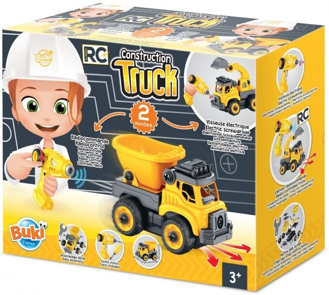 Buki France Ingénieur Junior - Camion de chantier RC - Buki