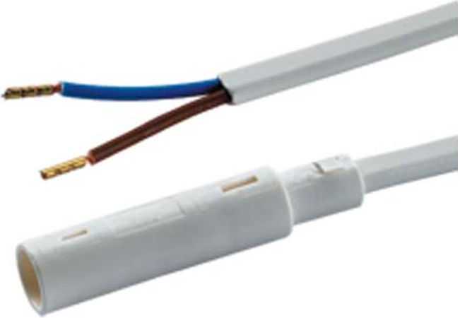 Hera Câble d’alimentation réseau 2m, embout de câble écrasé, Mon. HVLCS 42/2000 (21544022002)