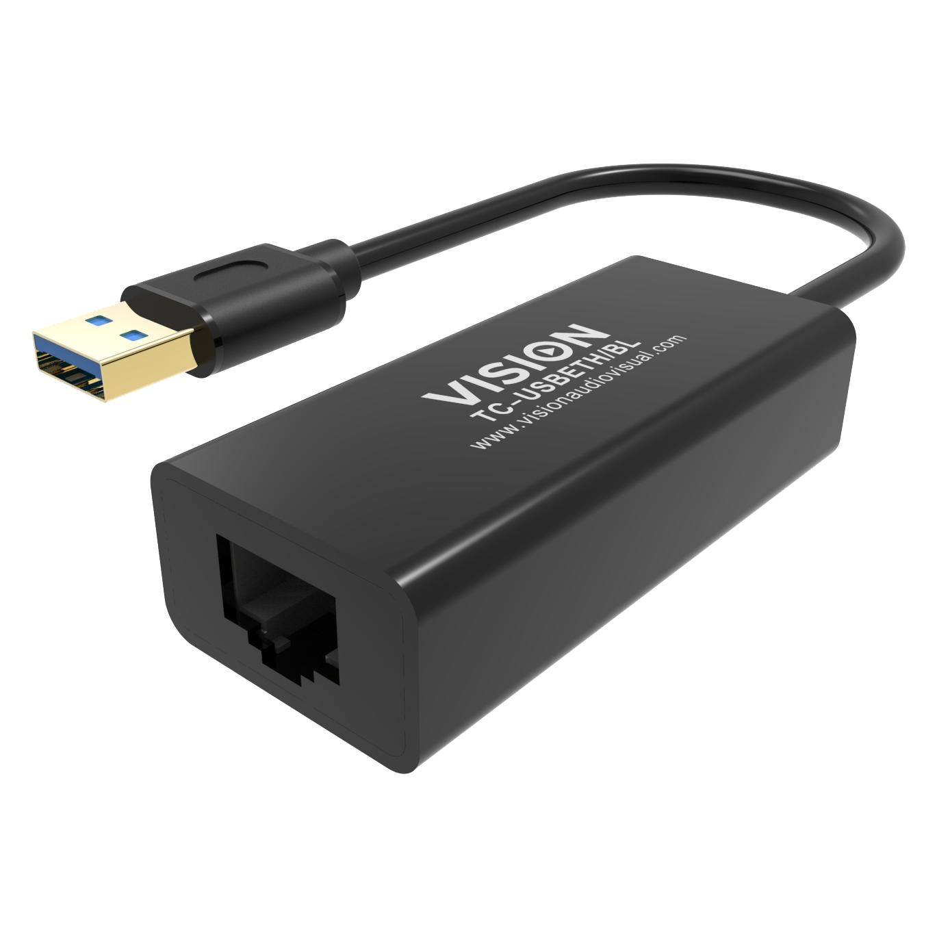 Vision TC-USBETH/BL (USB, USB 2.0) (TC-USBETH/BL)