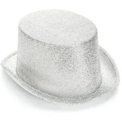 Zylinder "Metallic", silber