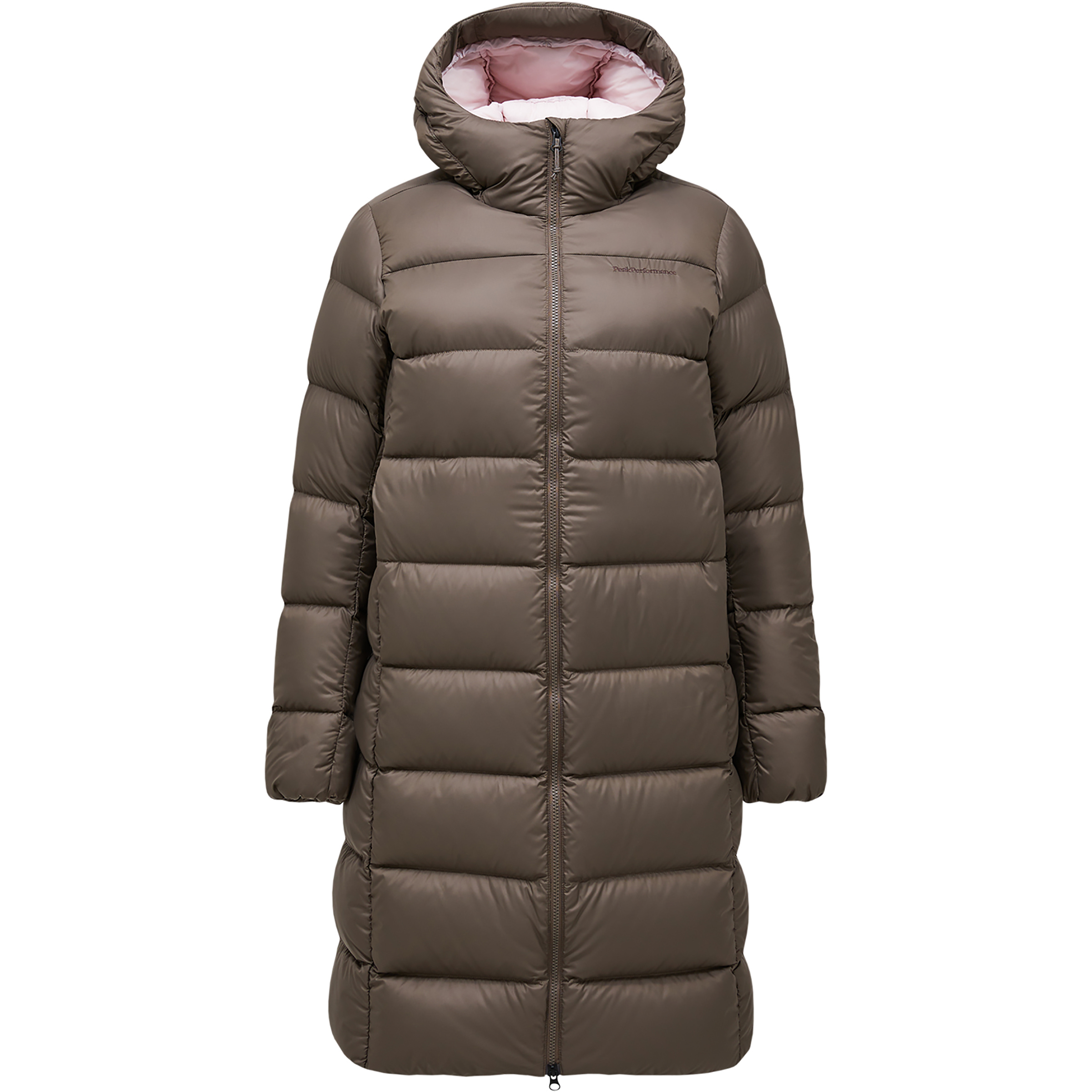 Peak Performance Frost Down Mantel Damen Winterjacke braun Größe L Lifestyle Wasserabweisend Wasserabweisend