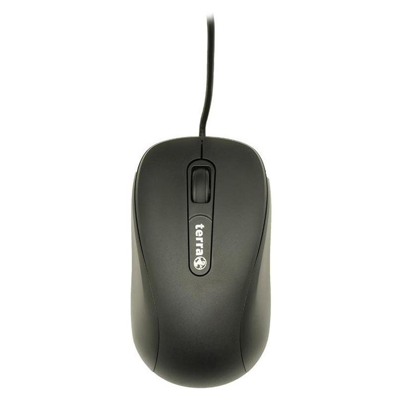 Wortmann TERRA Mouse 1500 Corded USB black 3-Tasten, symmet (Kabelgebunden) (2920513)