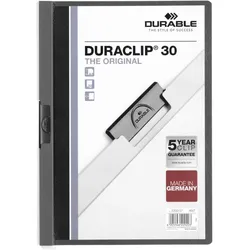 Durable, Mappe, DURACLIP 30 25 ST 220057 (A4, 25x)