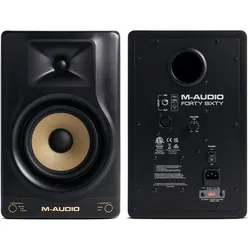 M-Audio Forty Sixty (1 Stk., 1x 100 W), Monitor Lautsprecher, Schwarz
