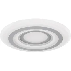 Globo, Deckenleuchte, Deckenleuchte Sabatino weiss 1xLED (3200 lm)
