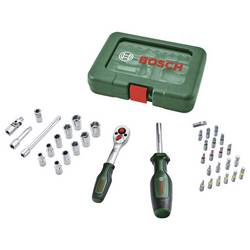 Bosch Home and Garden 1600A039J6 Ratschen-Set metrisch 1/4 (6.3 mm) 1600A039J6