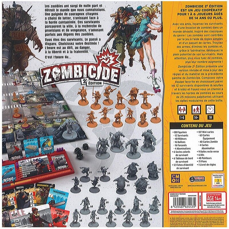 CMON Zombicide Saison 1 - 2ème Edition