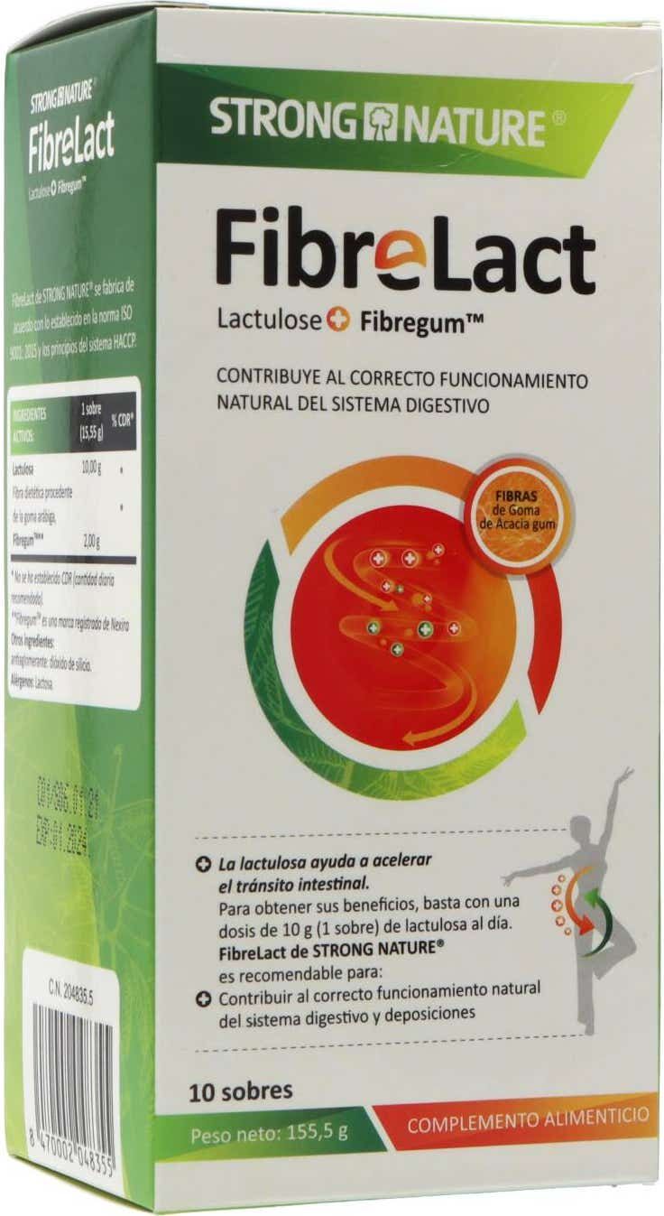 Strong Nature Fibre Lact 10 Sobres
