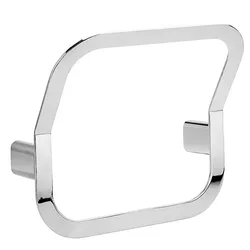 Brillantbad BORGANIC Handtuchring Edelstahl poliert 250x220x125 mm für Bad & Küche >> zum Bohren