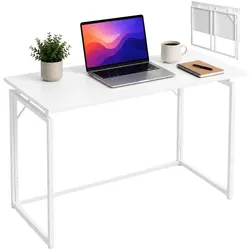 Relaxdays Klappbarer Schreibtisch Weiß