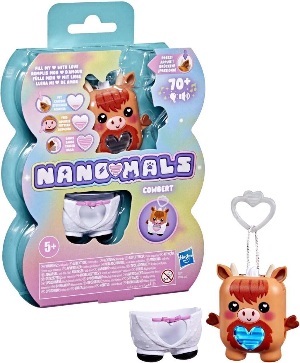 Hasbro Nano-Mals: Cowbert - Highland Cow (G2213)