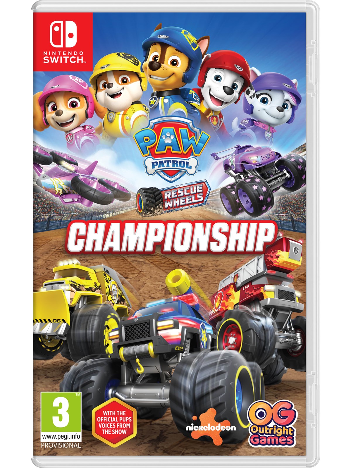 Paw Patrol Rescue Wheels: Championship - Nintendo Switch - Rennspiel - PEGI 3