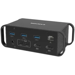 Canyon USB-Hub HDS-95ST 14in1 (USB-C, 14 Ports), Dockingstation + USB Hub, Schwarz