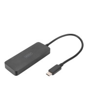 DIGITUS 3-Port MST Video Hub USB-C -> 3x DisplayPort Digital/Daten Digital/Display/Video Video/Analog (DS-45334)