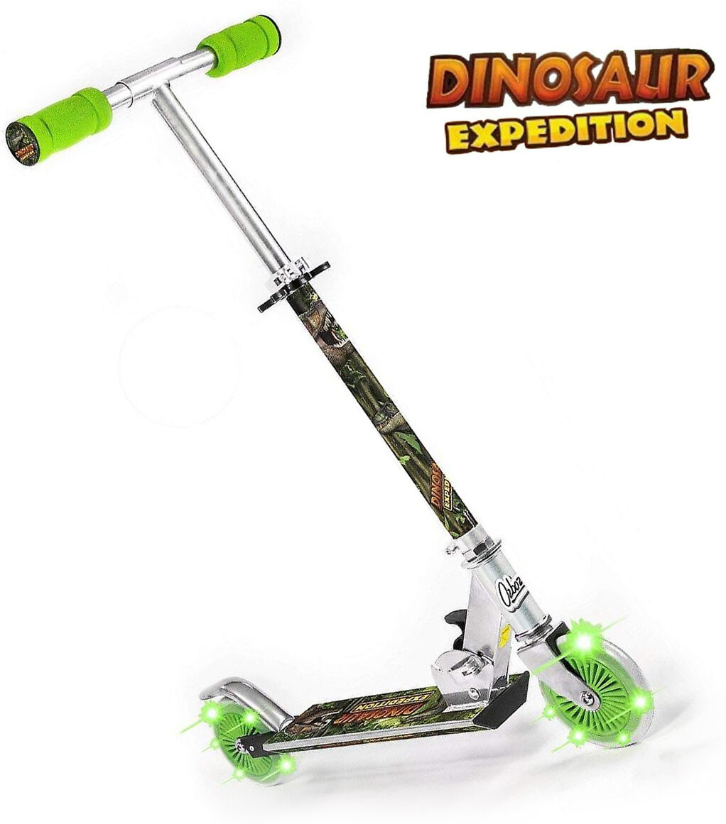 Dinosaur Scooter With 2 Light Up Wheels