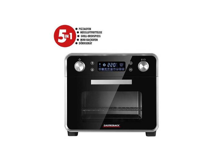 Gastroback Fritteuse 42815, Hochleistungs-Air-Fry-Funktion, Einstellbarer Timer