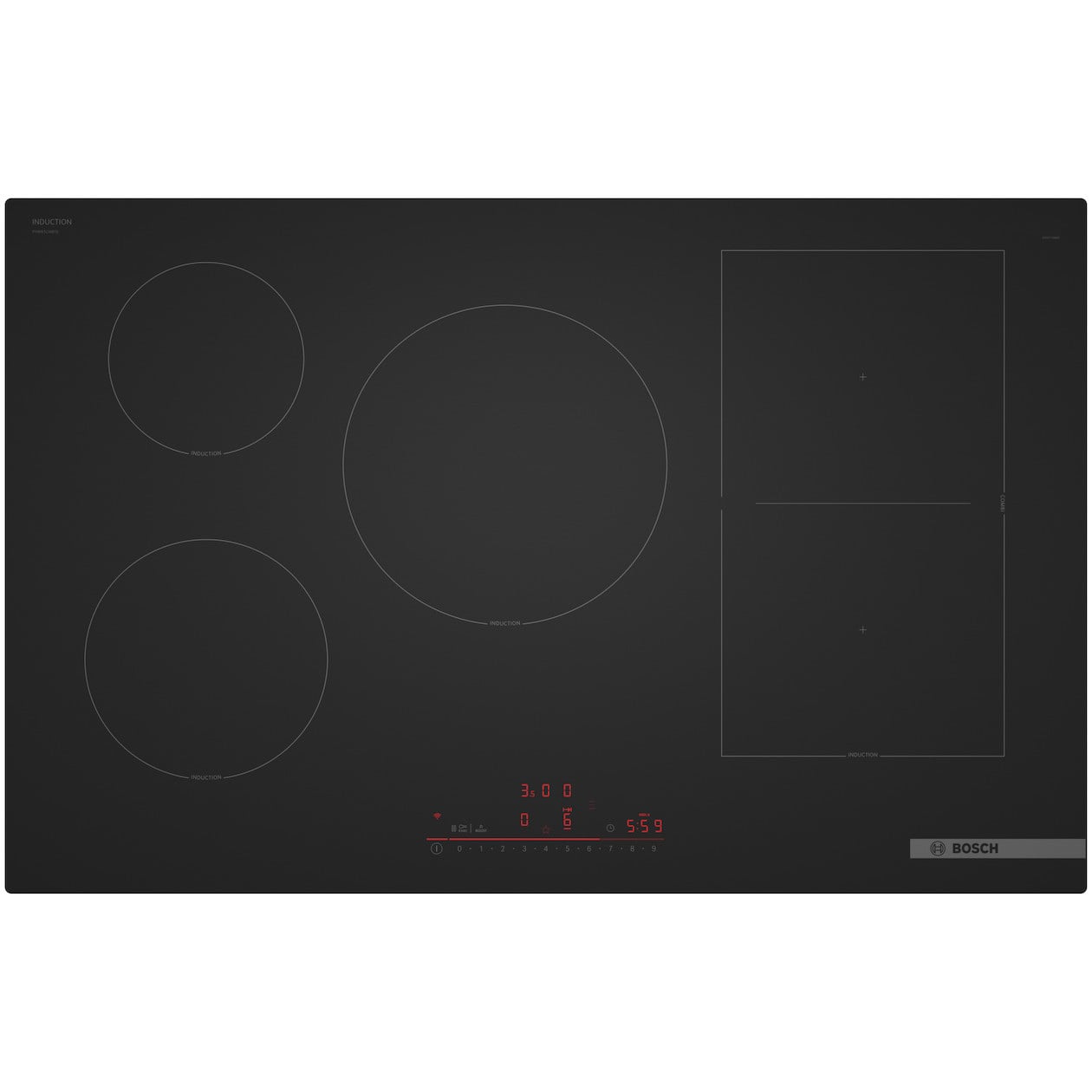 Bosch PVW81CHB1E Inductie kookplaat Zwart