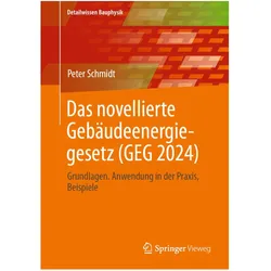 Das novellierte Gebäudeenergiegesetz (GEG 2024), Fachbücher von Peter Schmidt