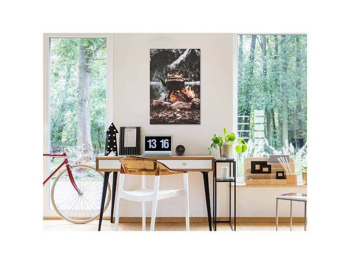 Tableau déco Hearth Lin Gris 40 x 60cm