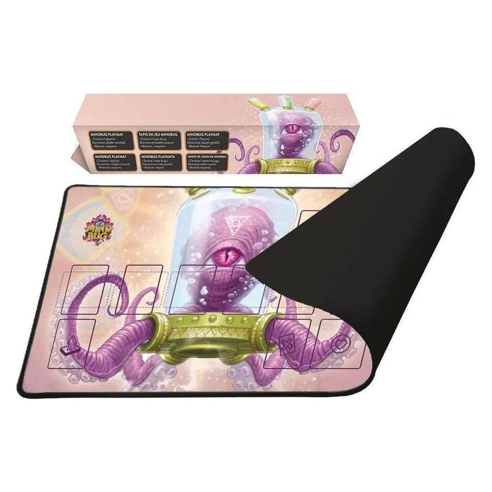 Nerdlab Games Mindbug: Pink Mindbug Spielmatte (24 x 14 cm) (NLG41041)